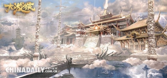 《大泼猴》曝三界概念图 数字王国顶尖特效打造国剧新魔幻